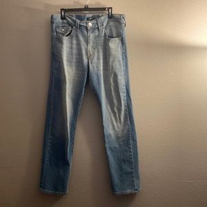 True Religion Brand Jeans “Ricky relaxed straight” size 36